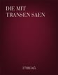 Die Mit Tranen Saen SSATB choral sheet music cover